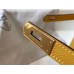 Hermes Kelly 28cm Bag In Yellow Epsom Leather GHW