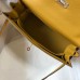 Hermes Kelly 28cm Bag In Yellow Epsom Leather GHW
