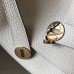 Hermes Lindy 30cm Bag In Beton Clemence Leather GHW