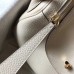 Hermes Lindy 30cm Bag In Beton Clemence Leather GHW