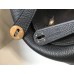 Hermes Lindy 30cm Bag In Black Clemence Leather GHW