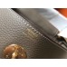 Hermes Lindy 30cm Bag In Taupe Clemence Leather GHW
