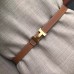 Hermes Mini Constance 24mm Reversible Belt Black/Gold