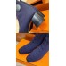 Hermes Volver 60 Ankle Boot In Blue Knit