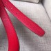 Hermes Mini Constance 24mm Reversible Belt Black/Red