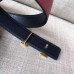 Hermes Mini Constance 24mm Reversible Belt Black/Ruby