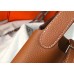 Hermes Picotin Lock 18 Bag In Gold Clemence Leather