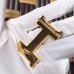 Hermes Mini Constance 24mm Reversible Belt Black/Taupe