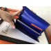 Hermes Constance Long Wallet In Blue Electric Epsom Leather