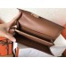 Hermes Constance Long Wallet In Gold Epsom Leather