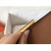 Hermes Constance Long Wallet In Gold Epsom Leather