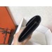 Hermes Constance Long Wallet In Black Epsom Leather