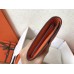 Hermes Constance Long Wallet In Orange Epsom Leather