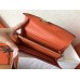 Hermes Constance Long Wallet In Orange Epsom Leather
