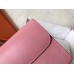 Hermes Constance Long Wallet In Pink Epsom Leather