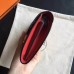 Hermes Constance Long Wallet In Red Epsom Leather