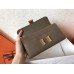 Hermes Constance Long Wallet In Taupe Epsom Leather