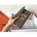 Hermes Constance Long Wallet In Taupe Epsom Leather