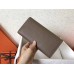 Hermes Constance Long Wallet In Taupe Epsom Leather