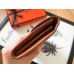 Hermes Constance Long Wallet In Gold Swift Leather