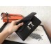Hermes Constance Long Wallet In Black Swift Leather