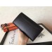 Hermes Constance Long Wallet In Black Swift Leather