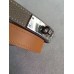 Hermes Kelly 18 Belt In Taupe Epsom Leather