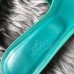 Hermes Oasis Sandals In Vert Veronese Epsom Leather