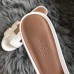 Hermes Oasis Sandals In White Perforated Epsom Leather