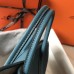Hermes Garden Party 30 Bag In Blue Jean Taurillon Leather