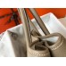 Hermes Garden Party 30 Bag In Grey Taurillon Leather