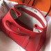 Hermes Garden Party 30 Bag In Red Taurillon Leather
