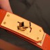 Hermes Kelly 18 Belt In Orange Epsom Leather