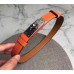 Hermes Kelly 18 Belt In Orange Epsom Leather