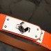 Hermes Kelly 18 Belt In Orange Epsom Leather