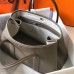 Hermes Garden Party 30 Bag In Taupe Taurillon Leather