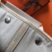 Hermes Garden Party 30 Bag In White Taurillon Leather