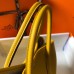 Hermes Garden Party 30 Bag In Yellow Taurillon Leather