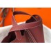 Hermes Picotin Lock 22 Bag In Bordeaux Clemence Leather