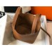 Hermes Picotin Lock 22 Bag In Gold Clemence Leather