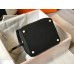 Hermes Picotin Lock 22 Bag In Black Clemence Leather