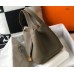Hermes Picotin Lock 22 Bag In Taupe Clemence Leather