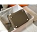 Hermes Picotin Lock 22 Bag In Taupe Clemence Leather