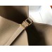 Hermes Picotin Lock 22 Bag In Taupe Clemence Leather