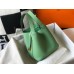 Hermes Picotin Lock 22 Bag In Vert Criquet Clemence Leather