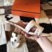 Hermes Oasis Sandals In Himalaya Matte Niloticus Crocodile