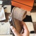 Hermes Oasis Sandals In Taupe Shiny Niloticus Crocodile
