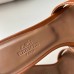 Hermes Oasis Sandals In Gold Swift Leather