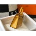 Hermes Kelly Mini II Bag In Yellow Embossed Crocodile Leather