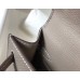 Hermes Kelly Mini II Bag In Gris Asphalt Epsom Leather GHW